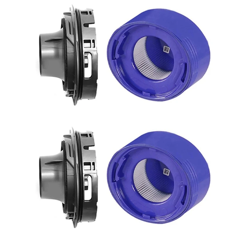 

Комплект задних фильтров для Dyson V7 V8, аксессуары для пылесоса, задняя крышка двигателя, 2 шт.