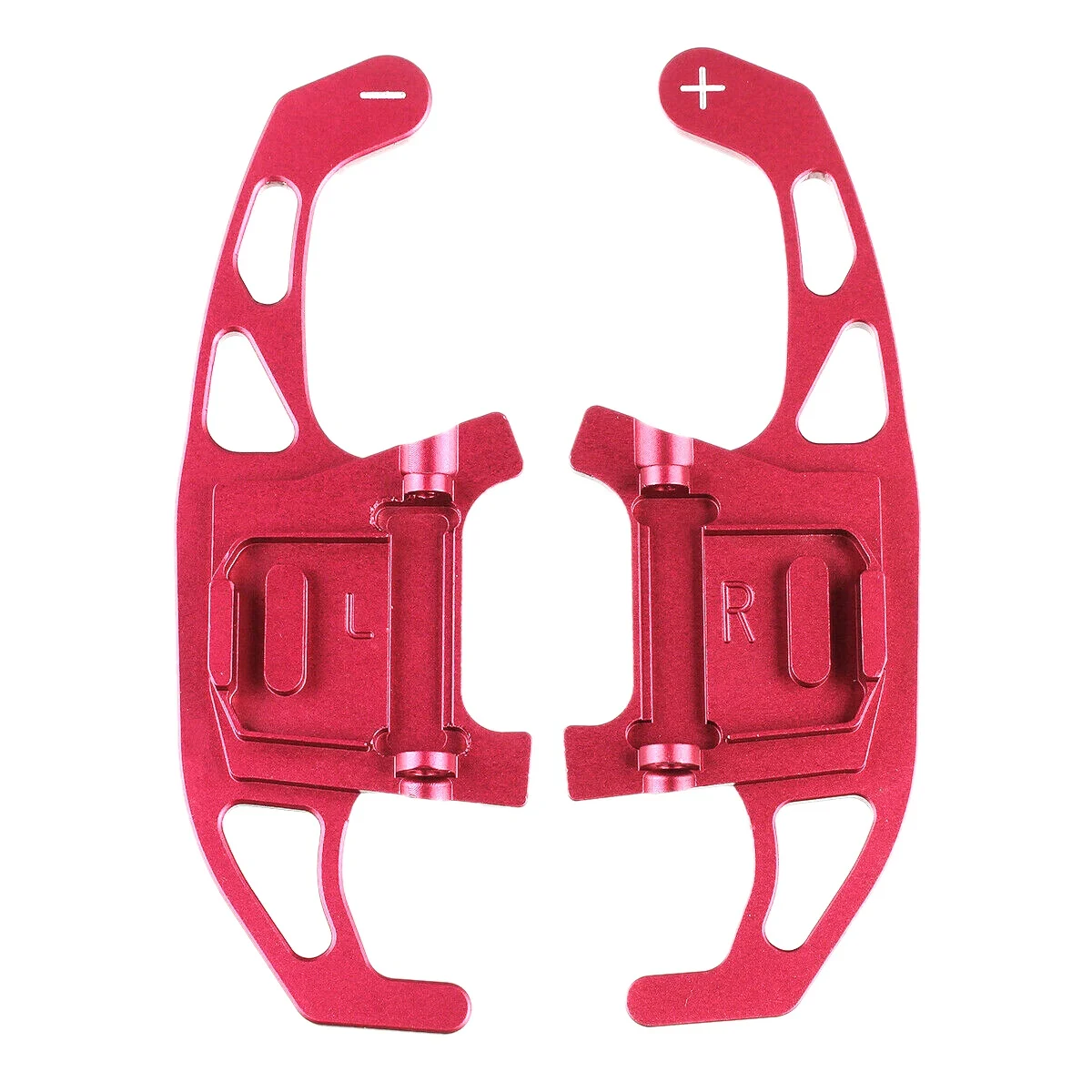 Rosso Cnc Billet Alluminio Volante Dgs Shift Paddle Shifter Extension Per-Vw Volkswagen Golf Mk7 Gti R R-Line Scirocco