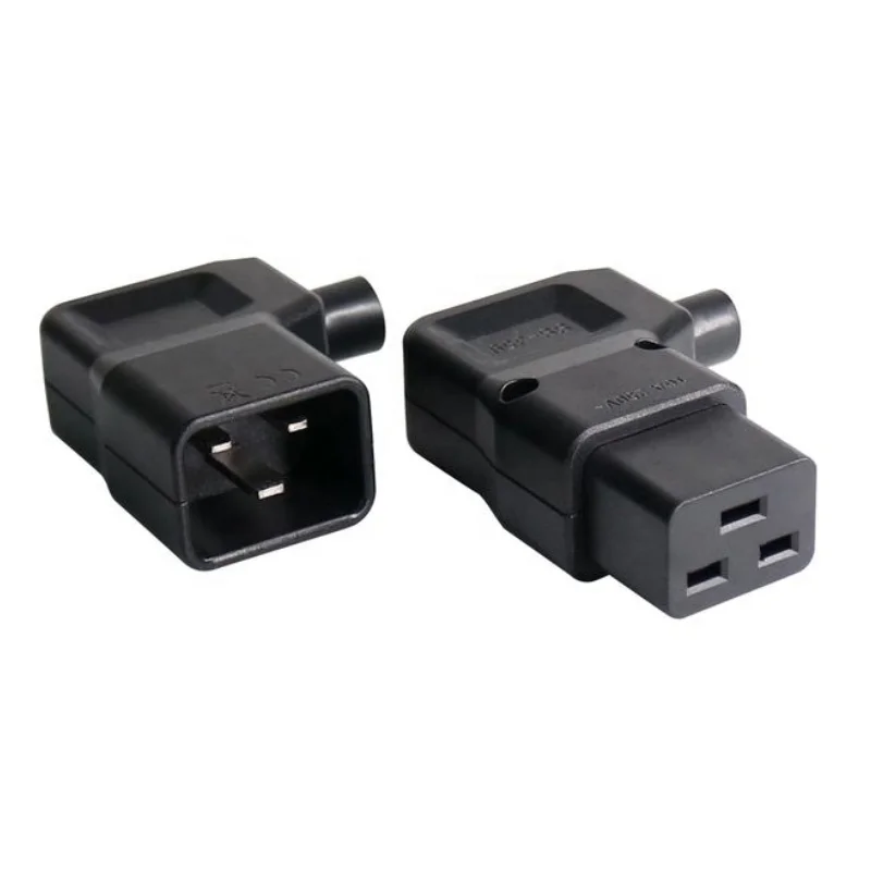 

AC 250V 16A IEC 320 C19 C20 Male Female Plug Power Cable Extension Panel Power Adapters Sockets