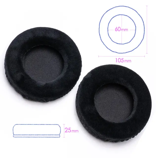 Velour Ear Pads Wool Headband Refresher Kit For Hifiman
