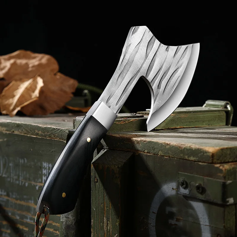 Outdoor Axe Knife Outdoor Axe Open Mountain Hand Axe Tomahawk Multifunctional Open Mountain Camping Axe  Hacha De Cocina 3