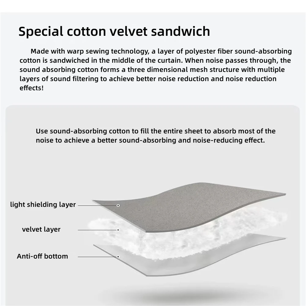 Hustý bavlna záclony přizpůsobené tepelný izolace cold-proof zvukotěsný a větruodolná záclony domácnost zahuštěný záclony