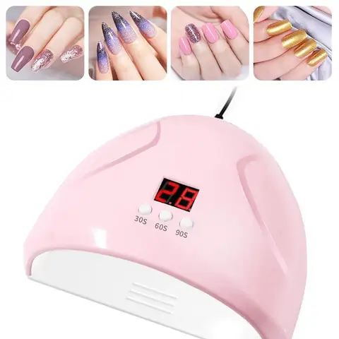 Dryer LED Nail Lamp UV Lamp for Gel Nail Polish Quick Drying With Auto Sensor Sensing Manicure Pedicure Salon Nail Art Tool
