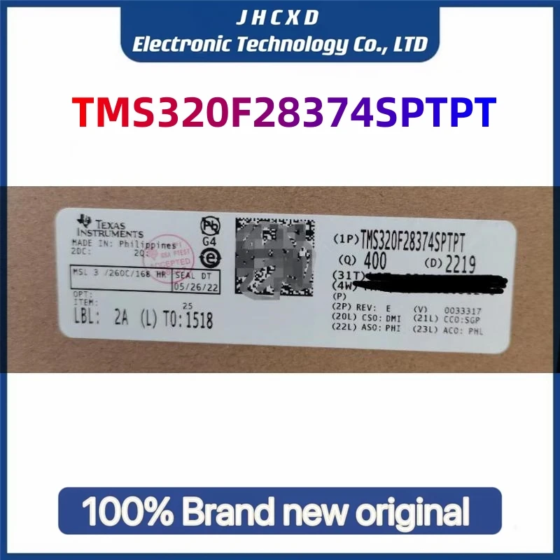 

TMS320F28374SPTPT TMS320F28374 TMS320 посылка: другая серия 200 МГц, микрокомпьютер с одним чипом