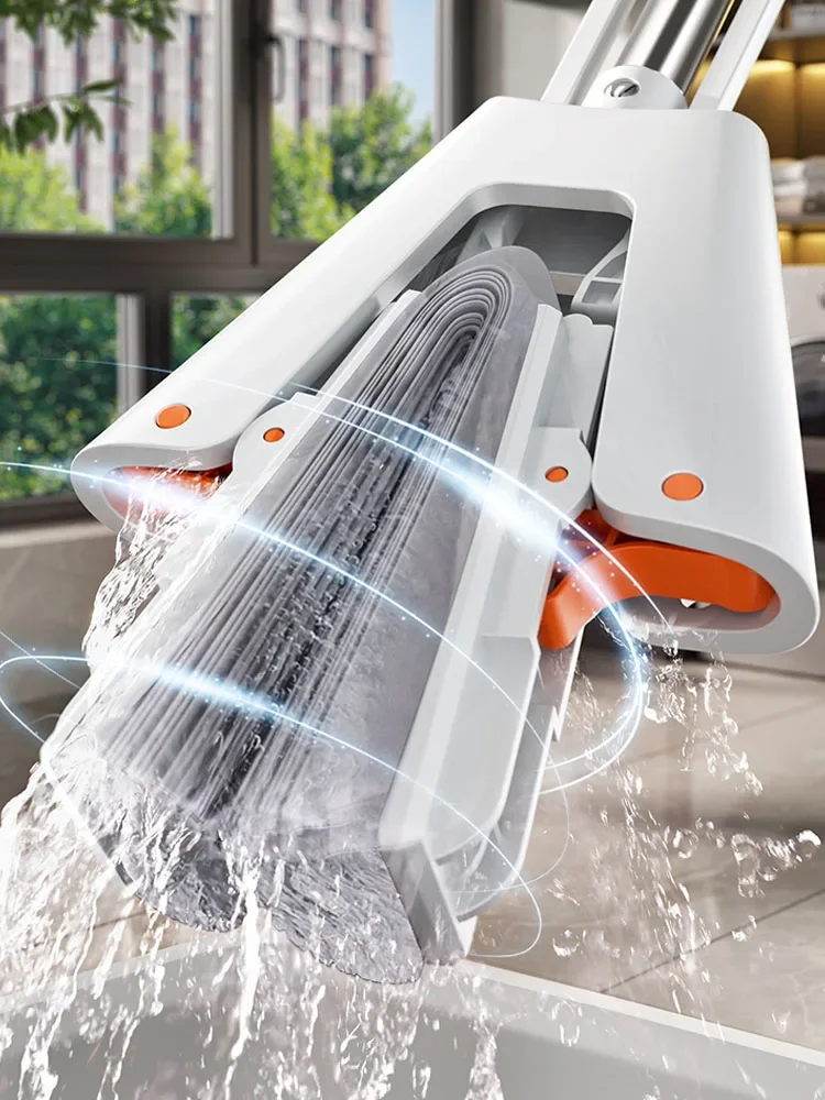 Squeeze Collodion Mop Wood Floor Tiles Spin Household Cleaning Tools to Clean Walls and Ceilings Floor