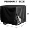32x24x24 Generator Cover All-Weather UV Resistant for 5000-10000W 2