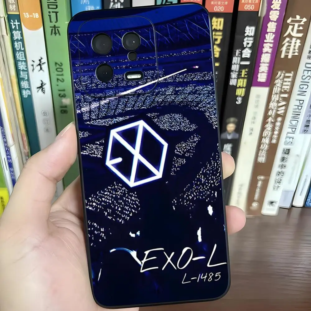 Kpop EXO Silicone Phone Case Stylish Cover