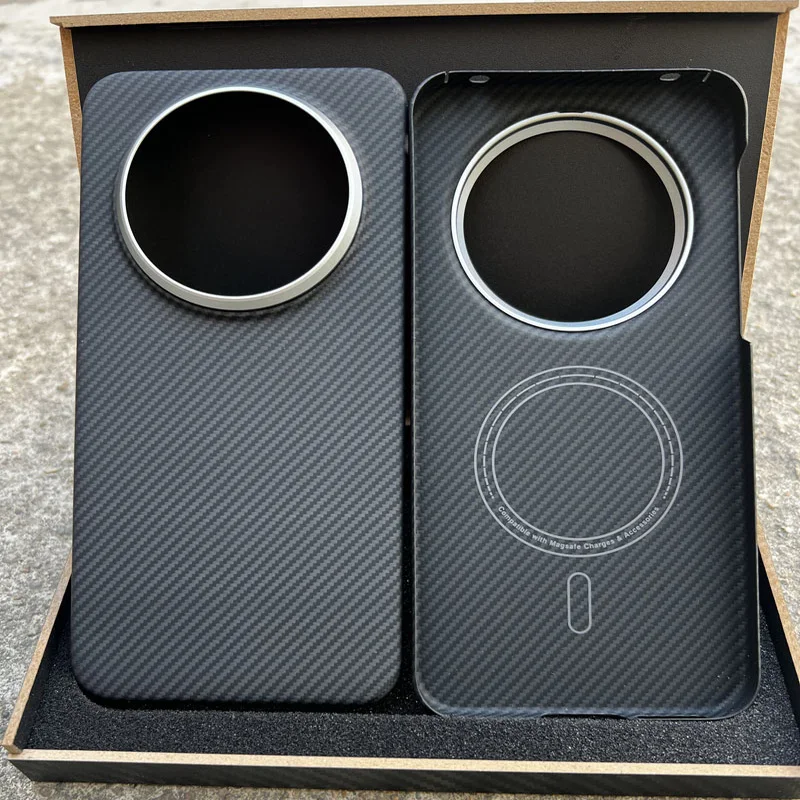 Magsafe Magnetic Aramid Carbon Fiber Case