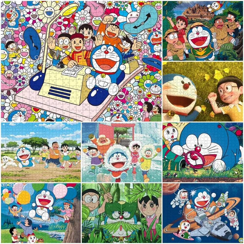 Doraemon Jigsaw Puzzle For Adult Anime Custom Nobita Nobi Minamoto
