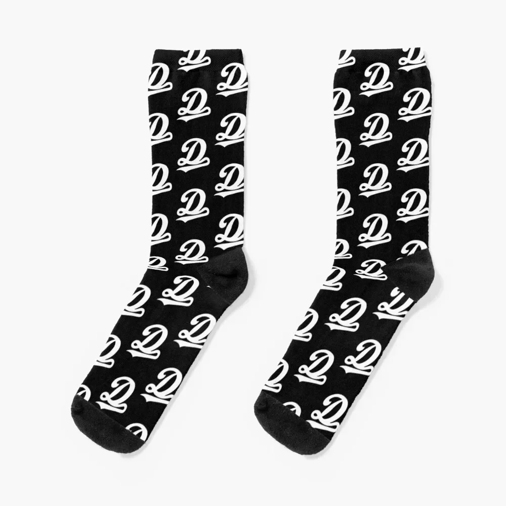 

J. Cole Dreamville D Logo Socks Toe sports sport floor Women's Socks Men's