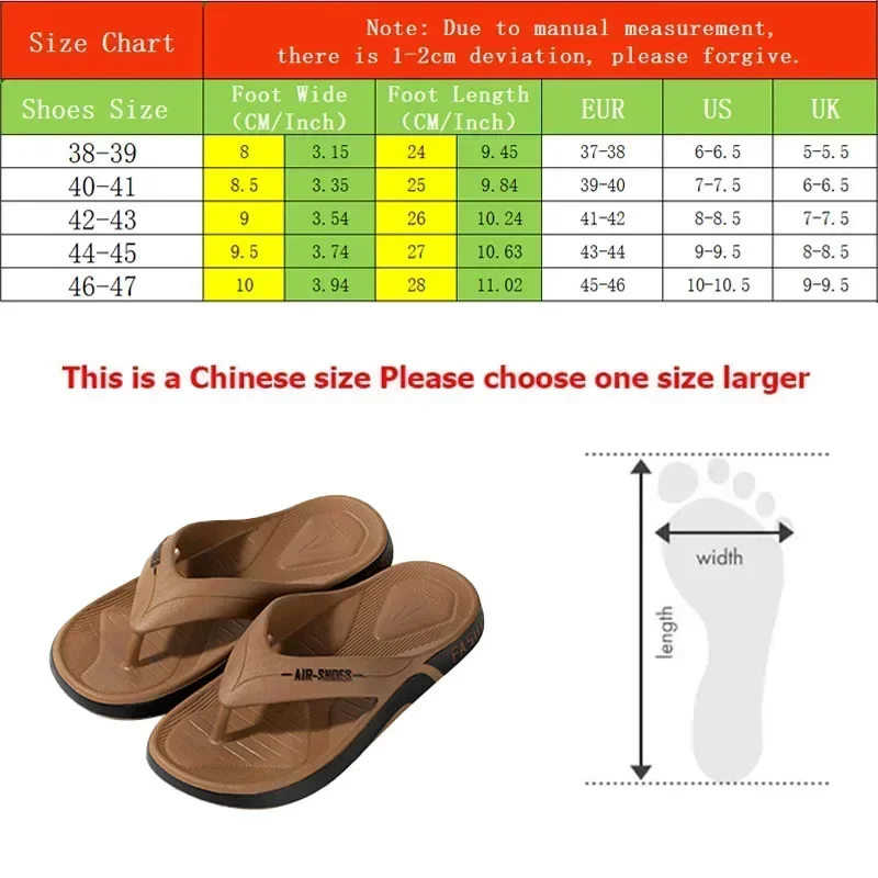 Flip-Flops Hausschuhe für Herren Sommer Outdoor