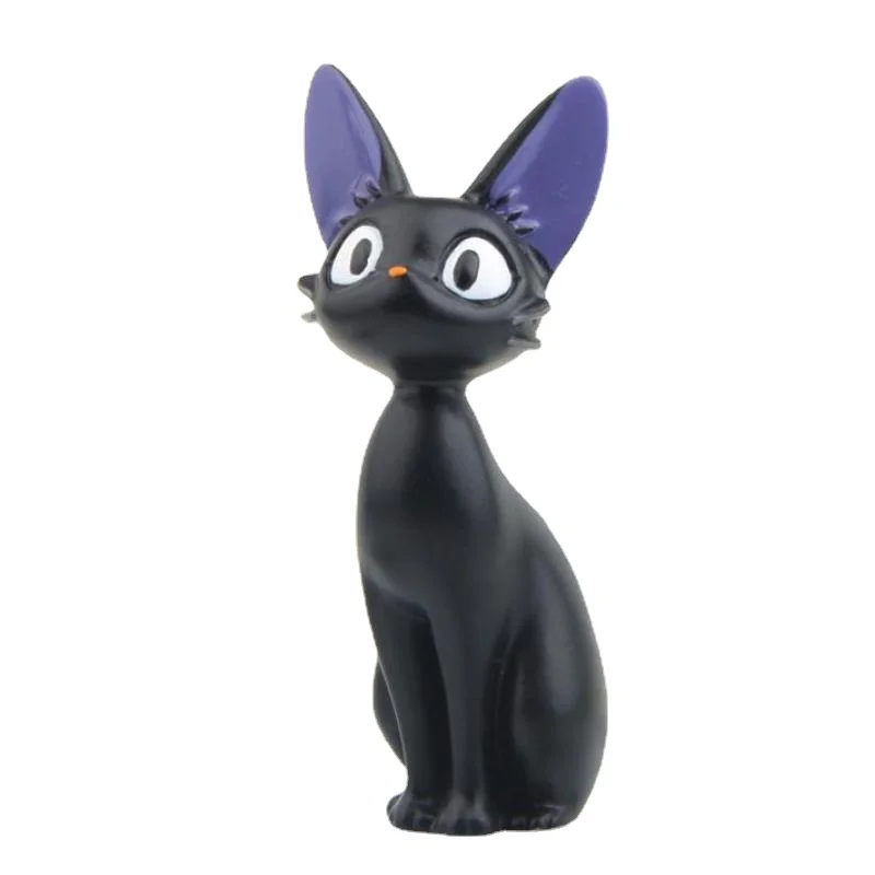 Diy Cartoon Black Cats Japanese Anime Figurine Resin Kawaii Cat Desktop Decor Fairy Garden Miniatures Home Decor ornament crafts,miniature figurines,resin ornaments,miniature ornament,resin crafts,anime figure toy,cat figurine decoration,desk decor,cat figurines