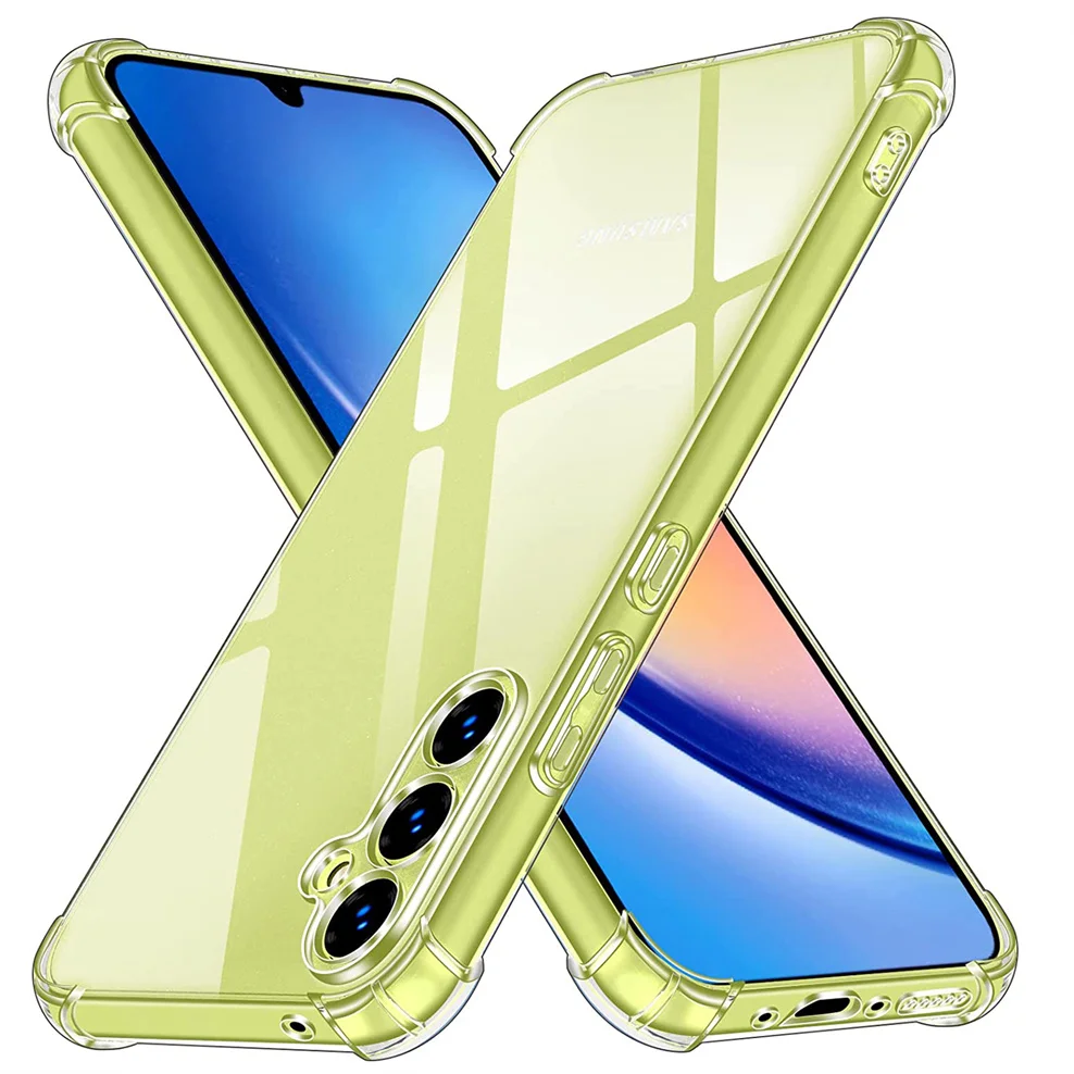 Custodia Morbida Trasparente Per Samsung A34 5G Custodie Per Telefoni A34 5G Samsung A 34 5G Cover In Silicone Antiurto Custodia Samsung A34 5G Case A