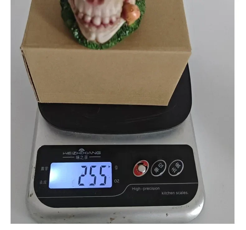 Miniature Skeleton Statue Head Statue Realistic Miniature Skull Heads Collectible Figurines Fake Skeletons Realistic Miniature