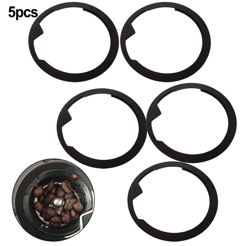 

5pcs Upper Burr Rubber Seal For Breville Espresso Machine Prevents Blockages Household Coffee Machine Accessories