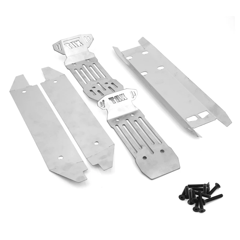 

Front And Rear Chassis Armor Skid Plate Protector Front And Rear Chassis Armor For 1/6 Traxxas XRT RC Truck Car Upgrade Parts