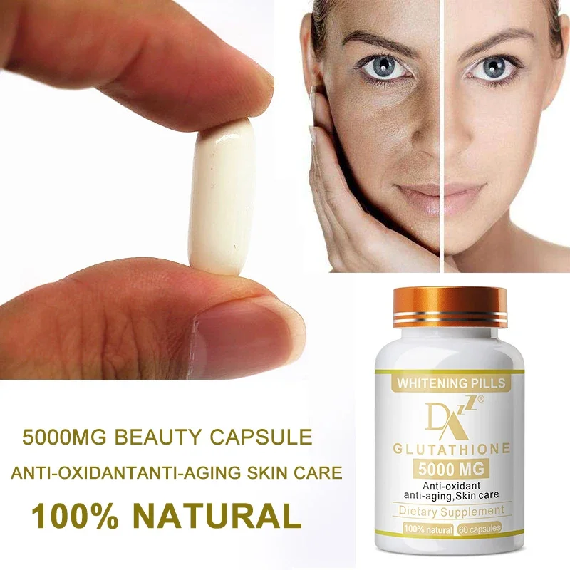 

60 Pills Glutathione Capsule Skin Care Health Food