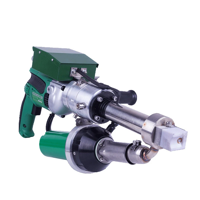 Automatic extrusion plastic welding gun waterproof geomembrane repair pp board pe electric hot melt extrusion welding machine 6