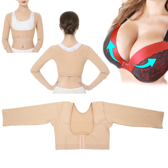 Correction Women Posture Shaper Upper Arm Shaper Shapewear Compression Braces Chest Collection Accessory Breast Position Strap 2