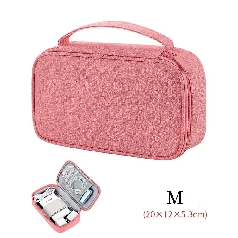 Spacious Waterproof Travel Cable and Electronics Organizer Bag