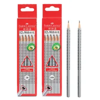 FABER CASTELL Features Pencil Triangle Rod Lattice HB 2B Drawing Writing Pencil for Students School Supplies 1