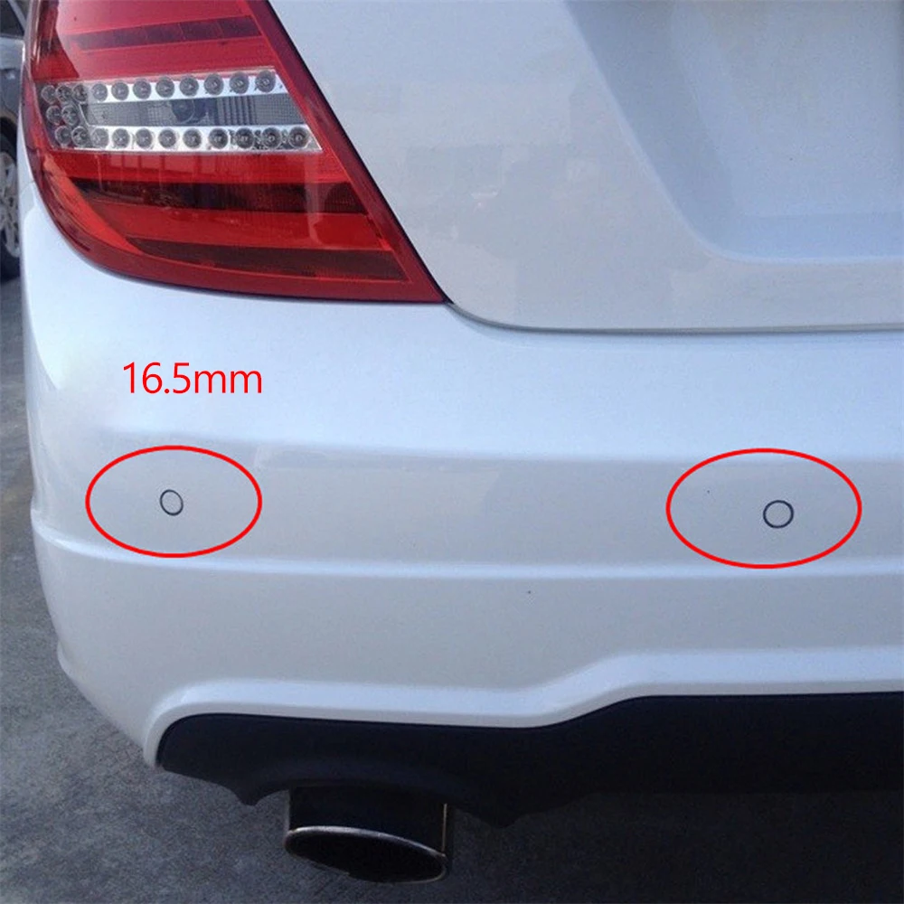 4 sensors Car Parking Sensor Kit Reverse Backup Radar Sound Alarm Indicator Probe System Alarm Safety Adjustable Speaker Buzzer 7