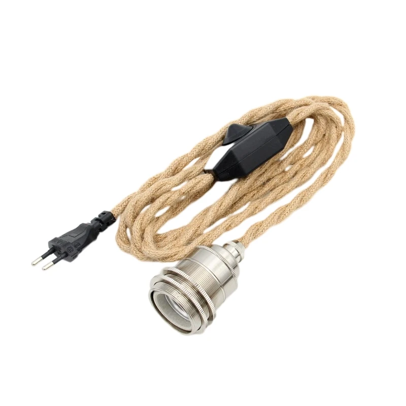do vintage com interruptor dimmer antigo e27 latão lâmpada base suporte
