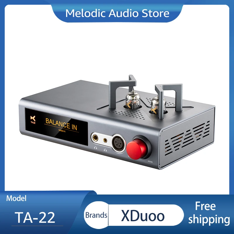 

Трубчатый усилитель xDuoo TA-22 TA22, декодер MQA Dual ES9028Q2M DAC, предварительно оправленный Bluetooth 5.1, поддержка SBC atpX LL atpxHD LDAC