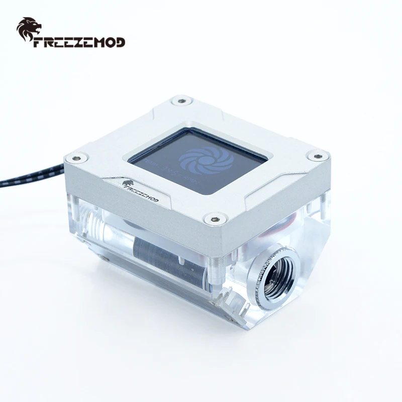 Zemod-computador Water Cooling Electronic Data Flow Meter Rpm e Temperatura Display Lsj-pmzn - Imagem 3