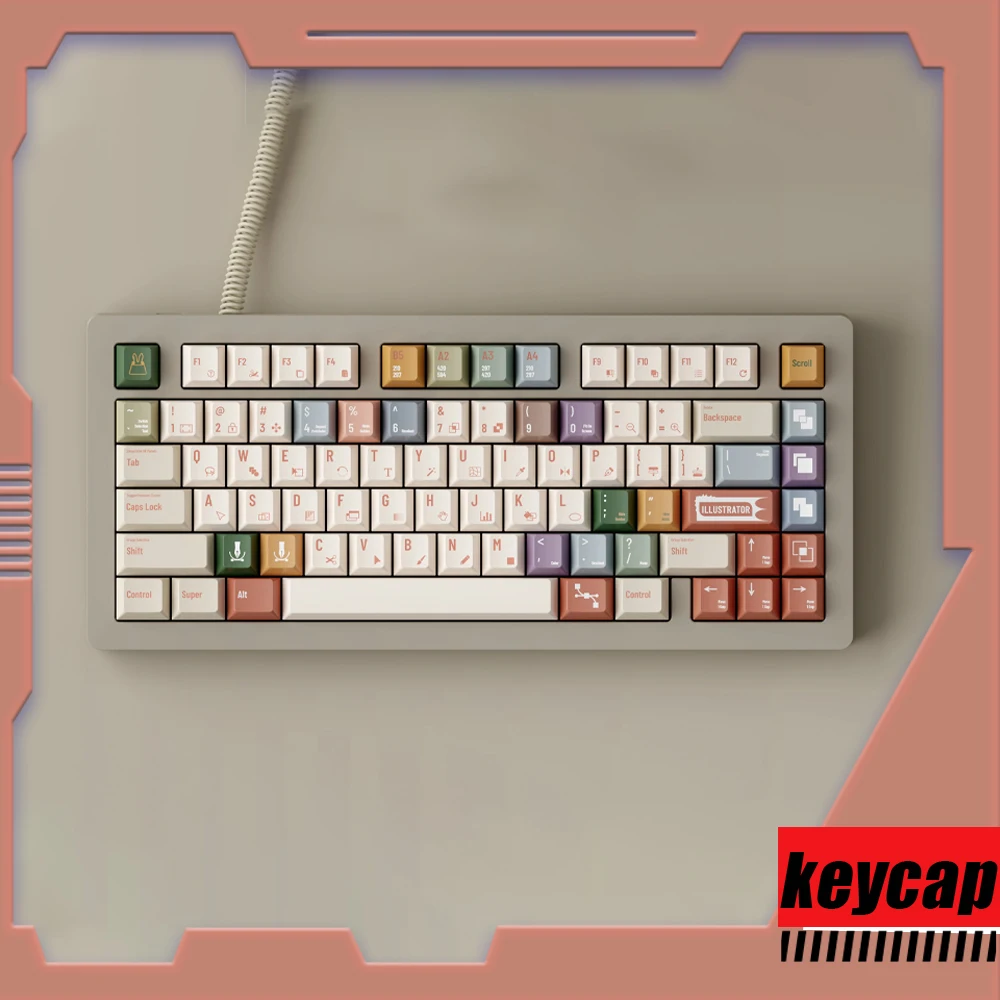 

TUT Aler R2 Cherry Profile Keycaps Set Pbt Keycaps Base Full Set Key Cap Dye Sublimation Mechanical Keyboard Keycap Mx Switch