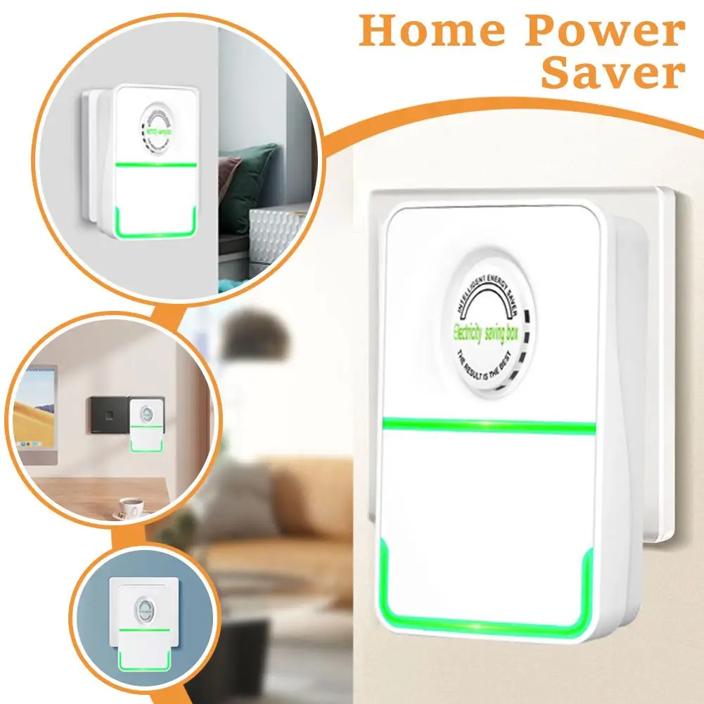 Electricity Energy Saving Plugs Professional Power Saver US/UK/EU 90-250V Household Office Energy Saving Plugs Voltage Regulator