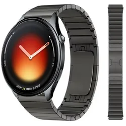 Luxury 22mm Metal Bracelet Wristband Replacement for OPPO Watch S (Gray)
