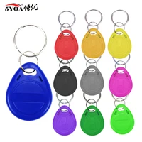 10pcs em4305 t5577 RFID 125khz Key Keyfobs Copy Rewritable Writable Rewrite Duplicate Tag Proximity ID Token Ring rfid cloner 1