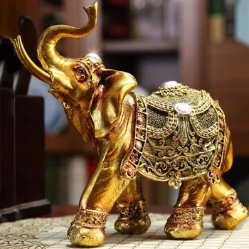 Elephant Resin Sculpture 1