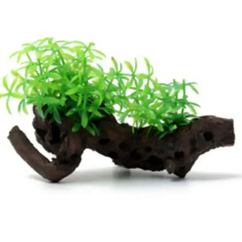 Artificial Turtle Tree Trunk Driftwood Aquarium Fish Tank Reptile Cylinder Decoration Ornament fish tank ornaments fish tank decorations aquarium ornaments mini landscape ornaments