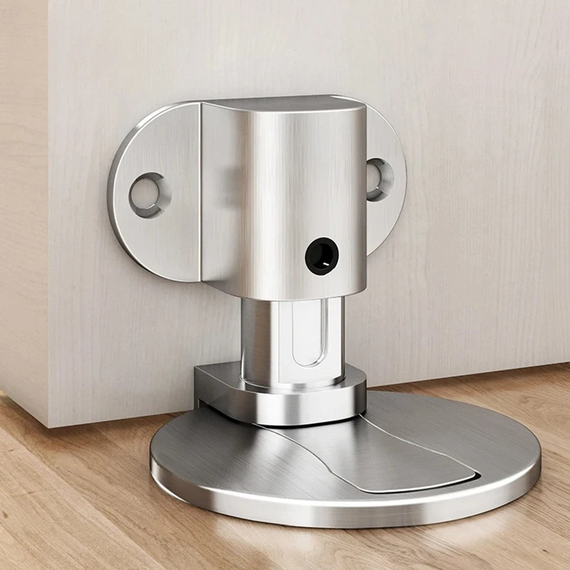 Door Stopper KAK Adjustable Punch-free Magnetic Zinc Alloy Anti-collision Hidden