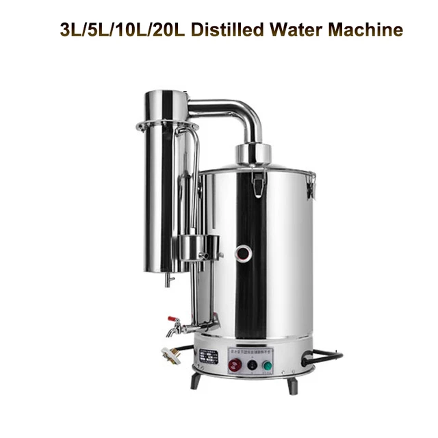 20l Distilled Water Machine Electric Water Distiller Pure Water Distillation  Equipment Stainless Steel Automatic Control - Distillers - AliExpress