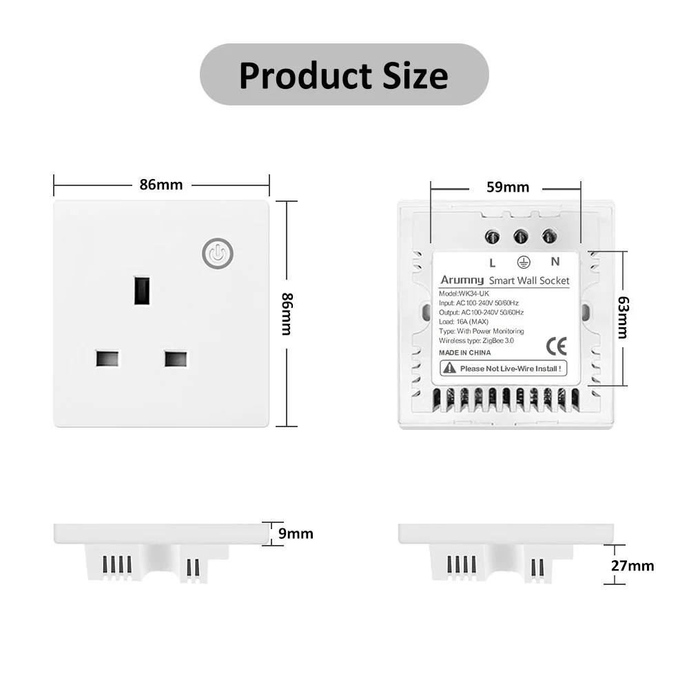 Arumny Ʈ ÷, Zigbee ,  Ʈ   ,  Ȩ ˷ ᵦ ̼,  ,  16A