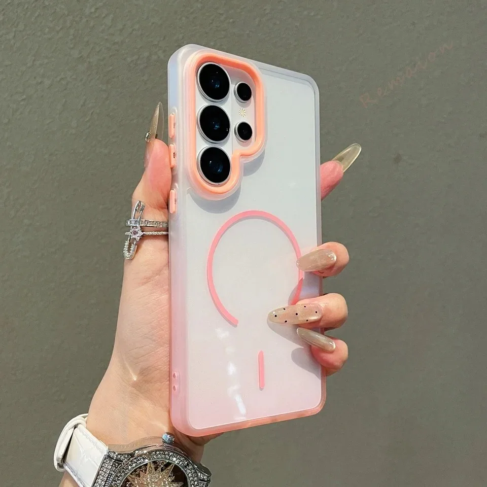 Luxury Transparent Shockproof Phone Case - Clear Candy Design