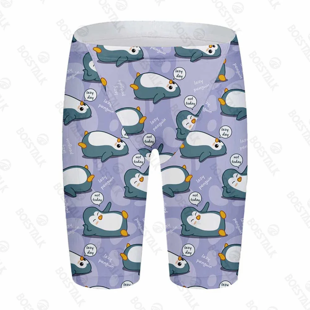 

Men's swimming trunks professional waterproof quick-drying beach pants comfortable breathable swimming swimsuit.