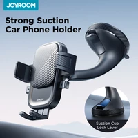Joyroom Car Phone Holder Mount Car Strong Suction Hands-Free Universal Cell Phone Stand For Dashboard/Windshield 360° Rotation 1
