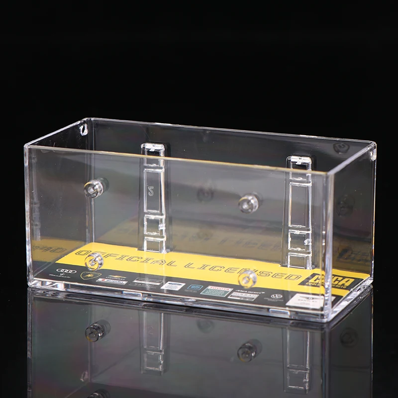 

1Pcs Acrylic Transparent Display Case Fit For 1:64 Mini Size Dust Proof Clear Box Cabinet 1/64 Action Figures Display Box
