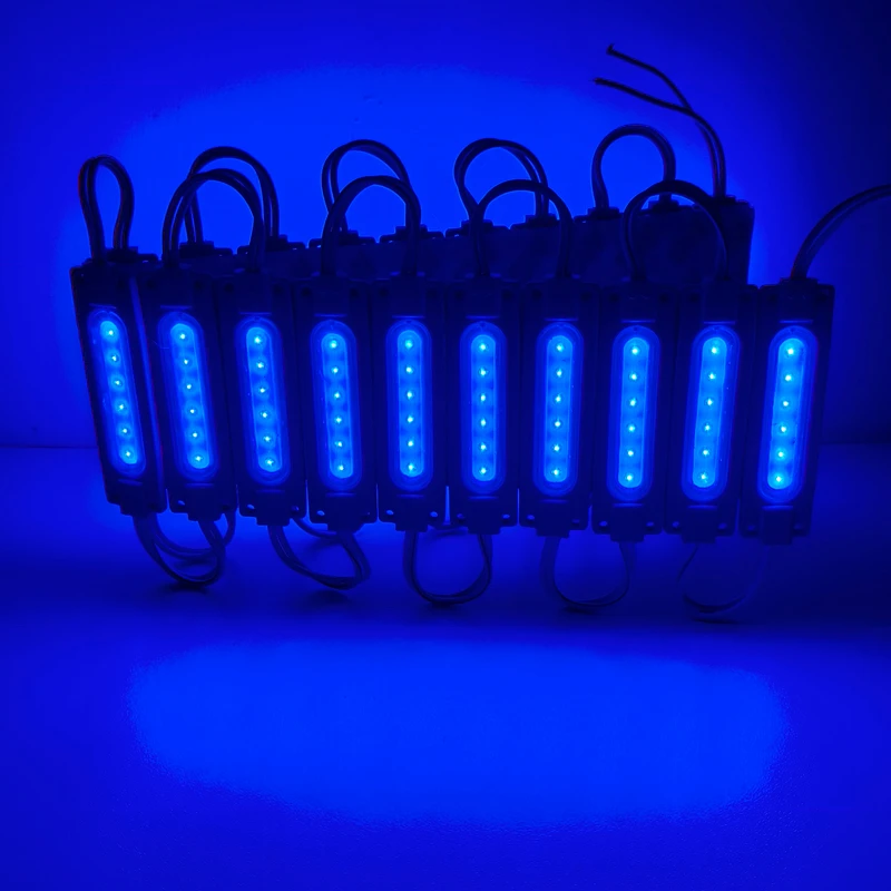 LED Modules 20-pack LED COB Module Light 12V Super Bright IP65 Waterproof for Advertisement Shop Signboard Letter Light-box Decor