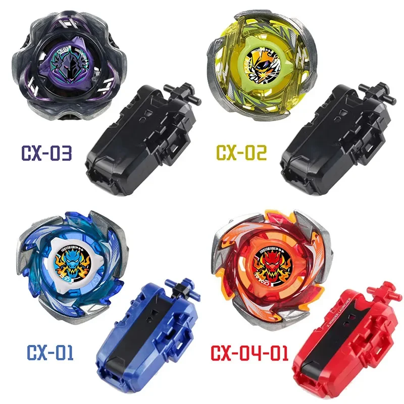 Takara Tomy Hot-selling New Product CX Series Burst Battle Alloy Gyro Launcher Combination Set Boy Battle Toy CX01~CX08
