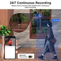 Mini caméra Cube Wifi caméra IP de sécurité intérieure avec Audio bidirectionnel détection humaine Vision nocturne caméras de Surveillance CCTV à domicile 2
