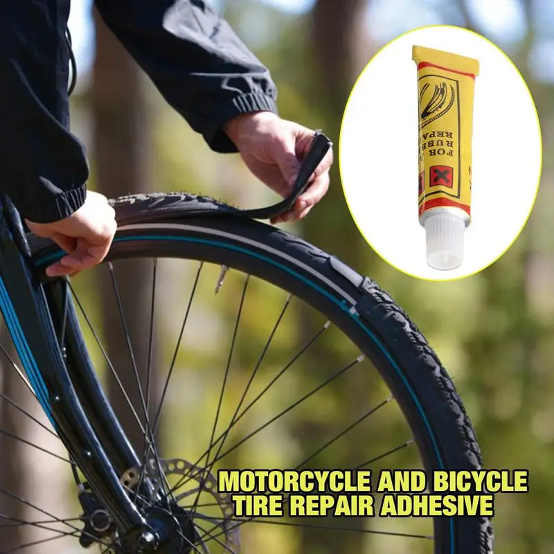 Rubber Cement Bike Flat Tire Repair Kit Flat Tire Rubber Cement