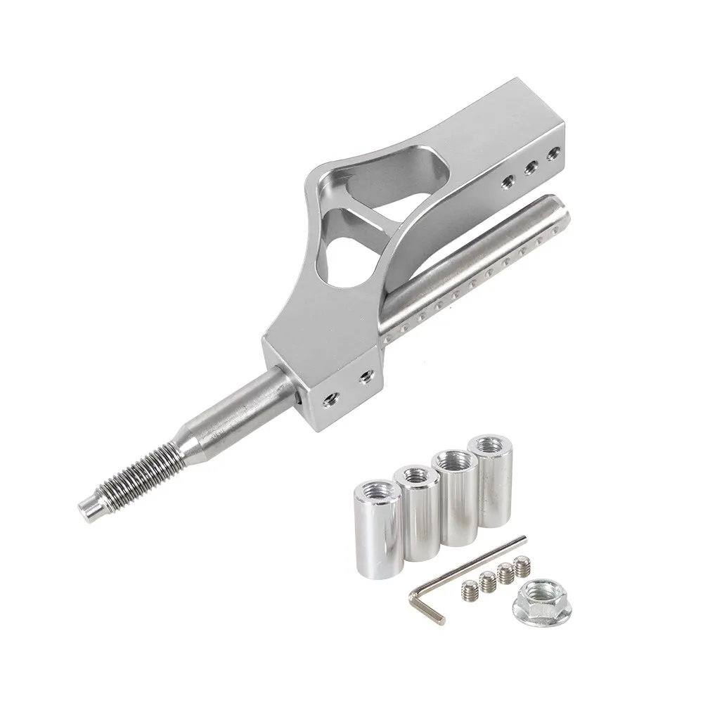 Shifter Knob Adjustable Shift Extension Kit – Stainless Steel ...