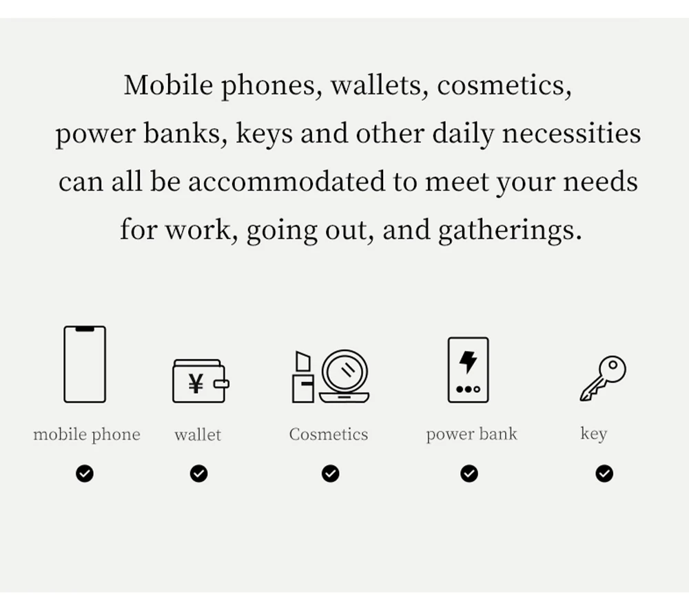 Split leather bowling bag, hardware close-up