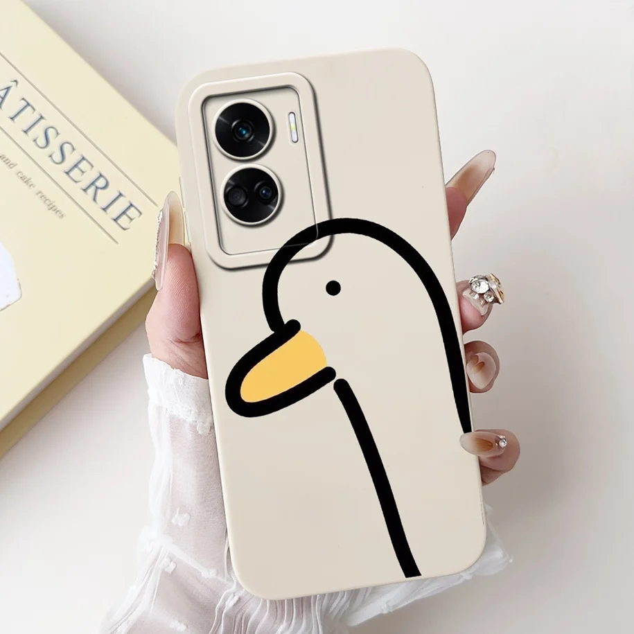 Shockproof Soft Liquid Silicone Phone Case with Popular Flower Design