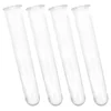 4 Pcs Hydroponic Vase Flower Test Tube Vases Propagating Tubes for Plants Arrangement Fresh Flowers Floral Propagation 6